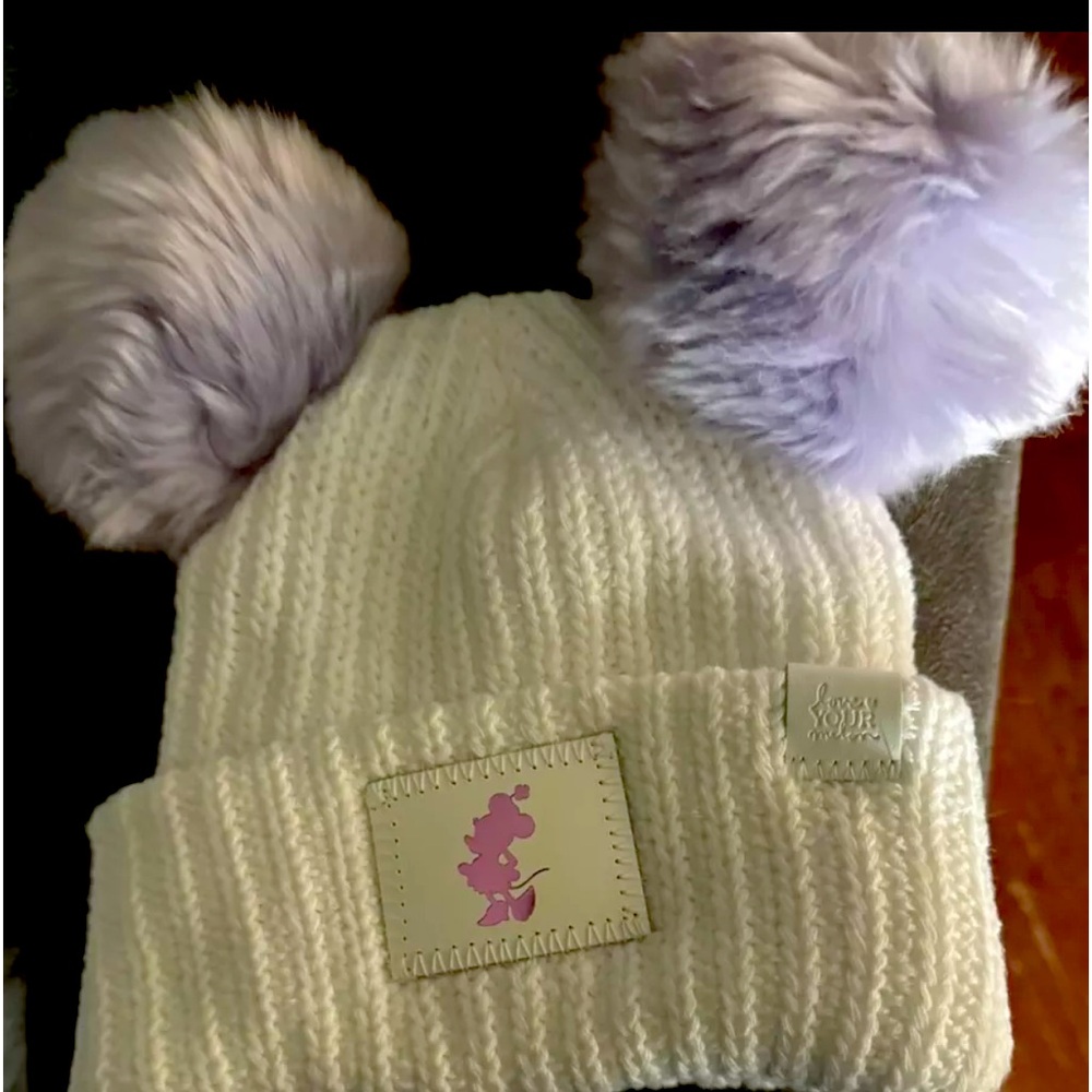 Love Your Melon Knitted Cuffed Style Beanie Hat Disney